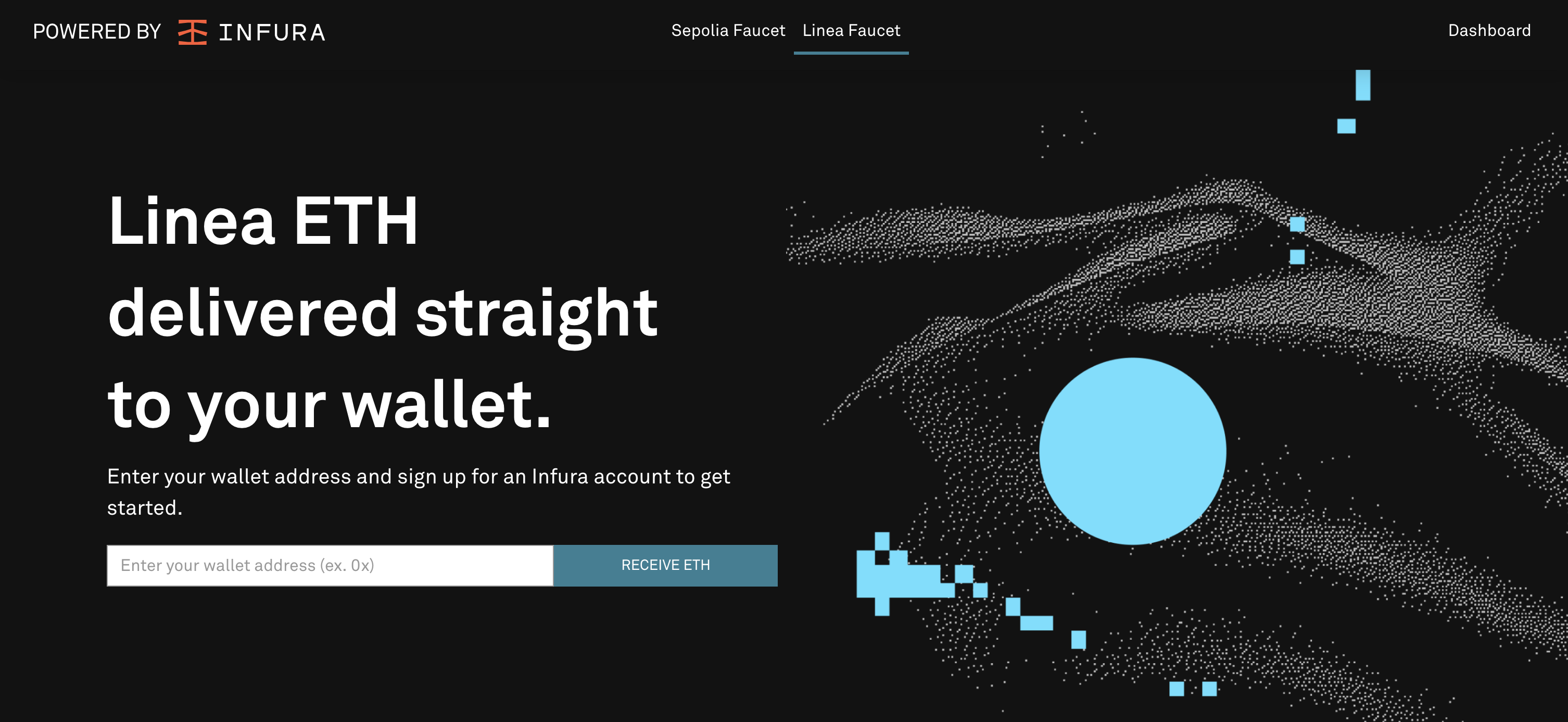Linea Testnet faucet